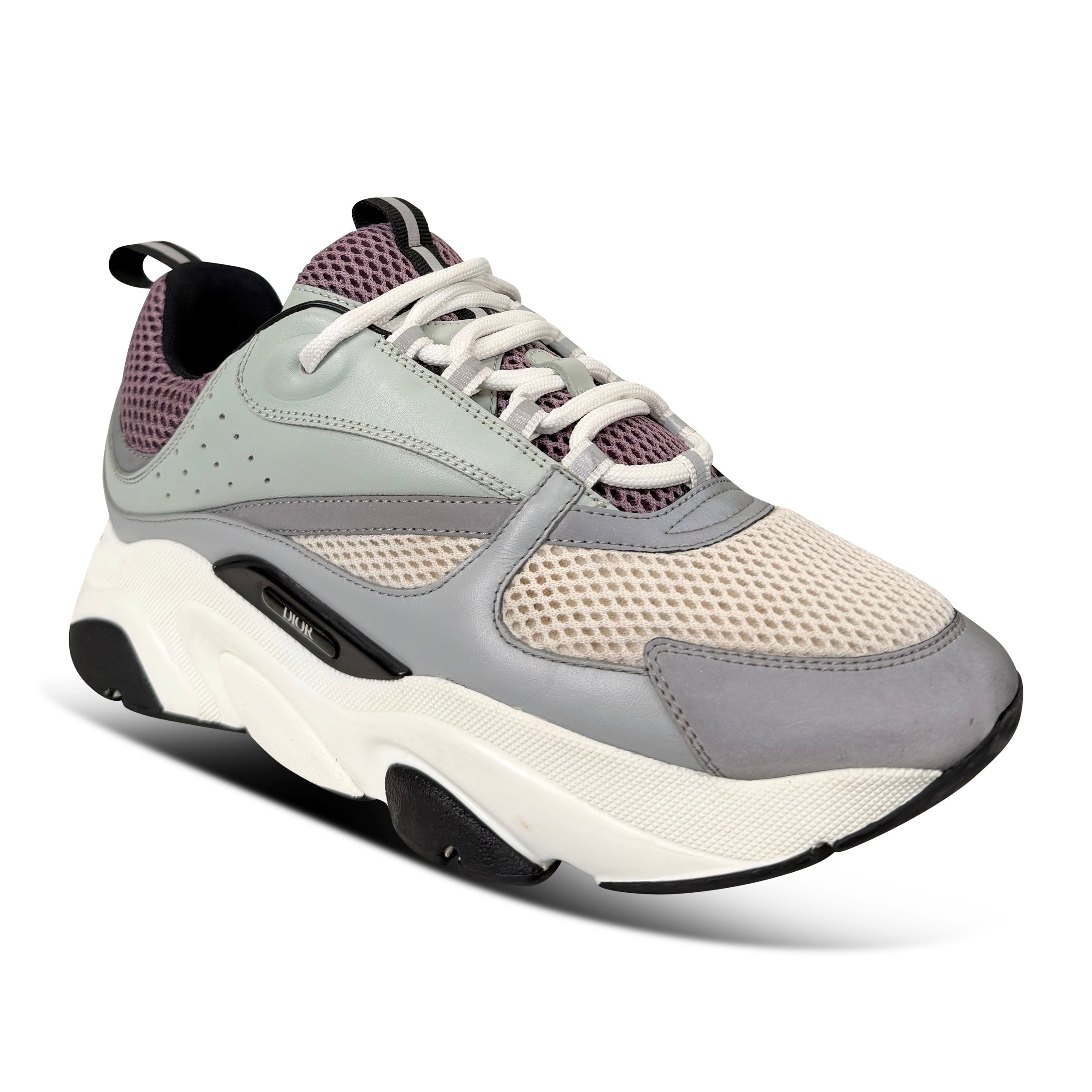 DIOR B22 PURPLE / BEIGE TRAINER - UK 8 (42)