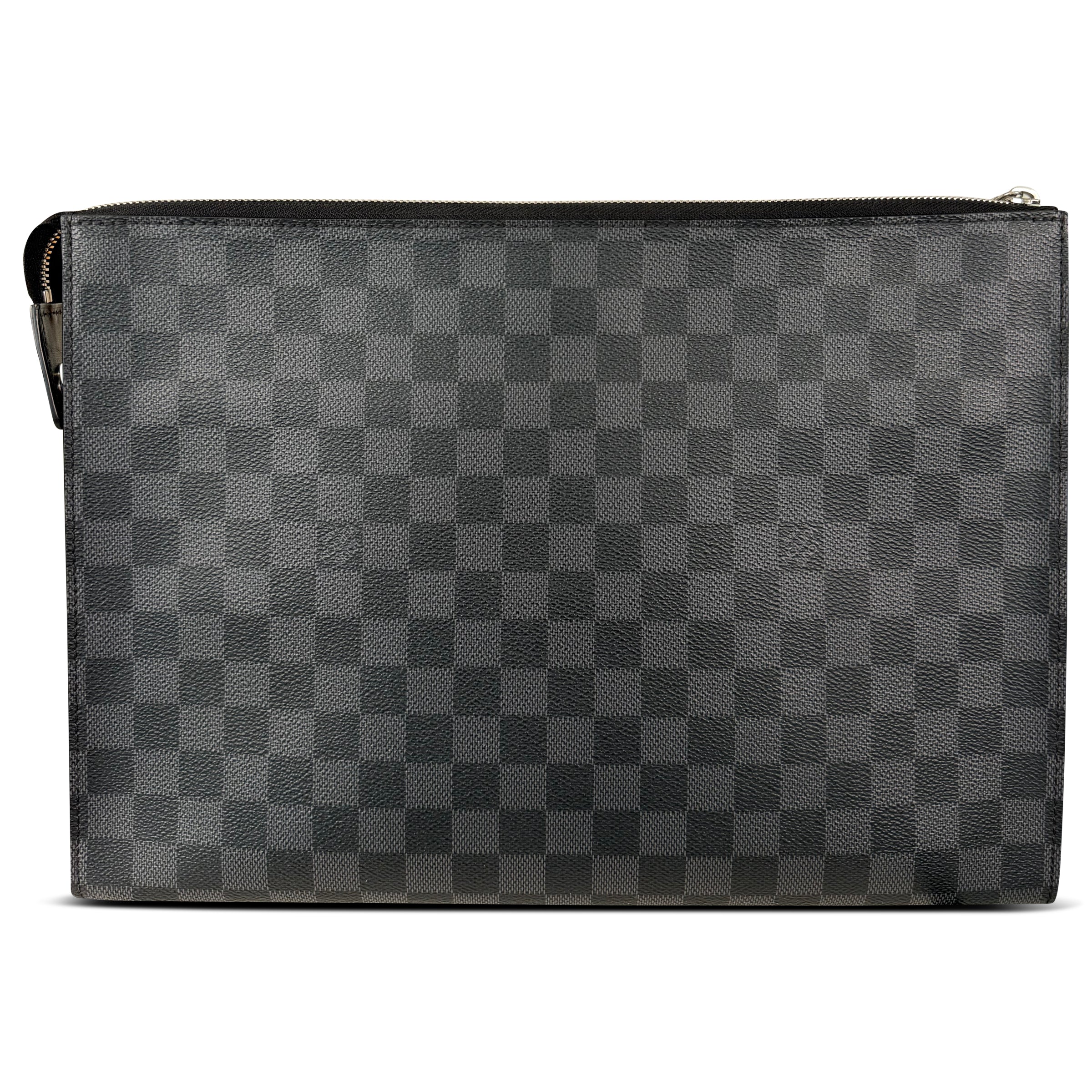 LOUIS VUITTON DAMIER GRAPHITE POCHETTE VOYAGE POUCH | PRE OWNED