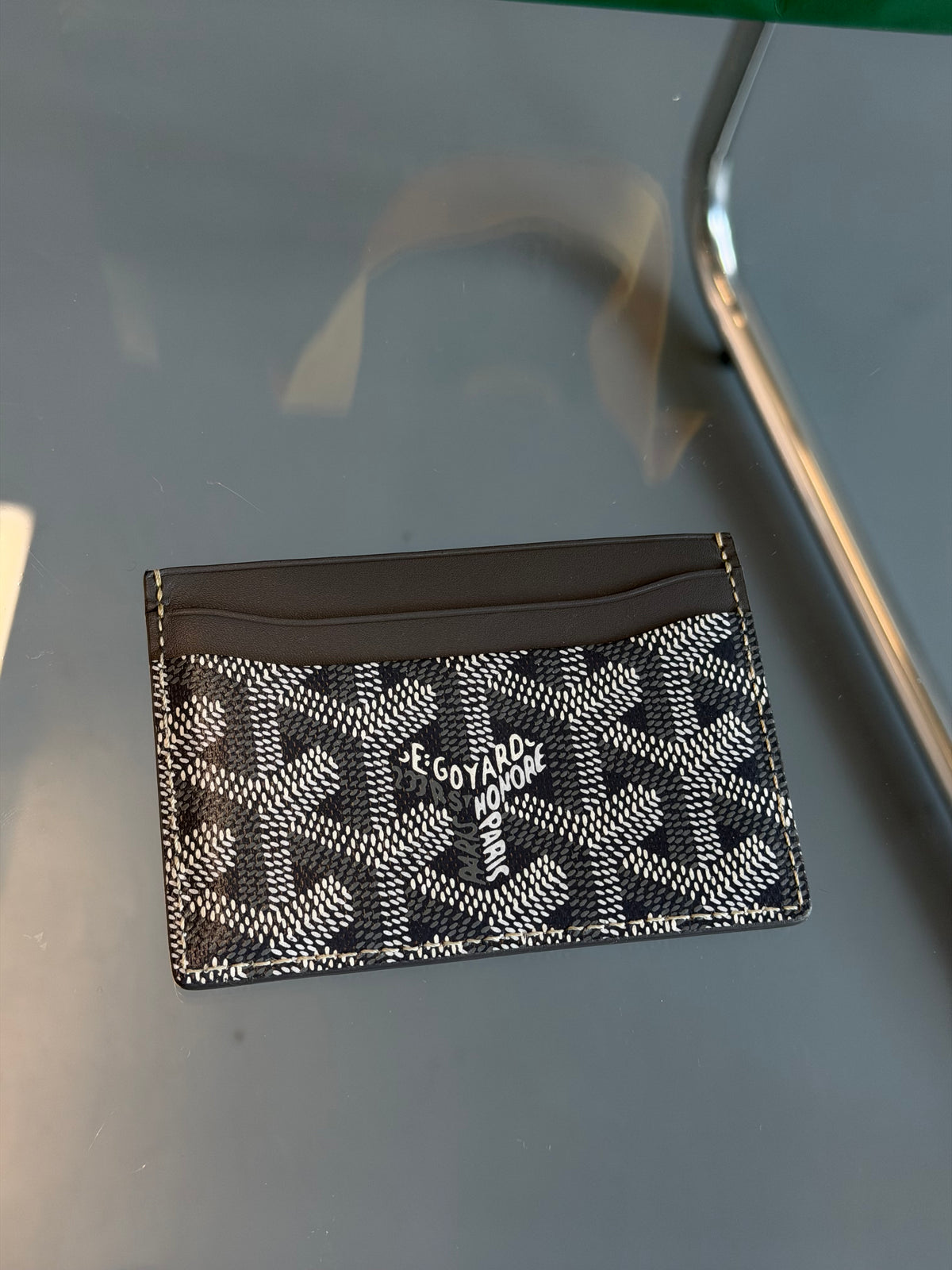 GOYARD GREY CARD HOLDER | PRE OWNED