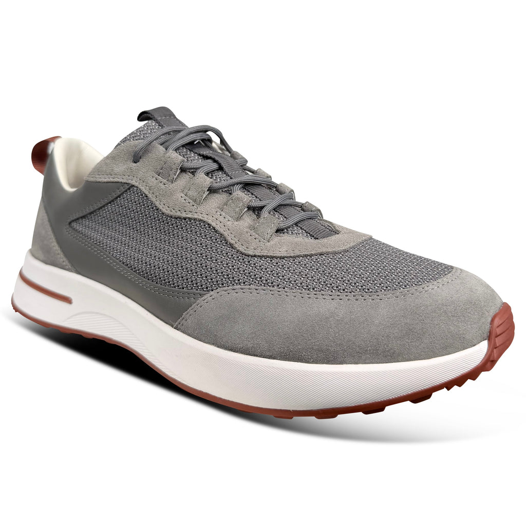 LORO PIANA WEEKEND WALK GREY TRAINER  - UK 9 (Fits 9.5) | PRE OWNED