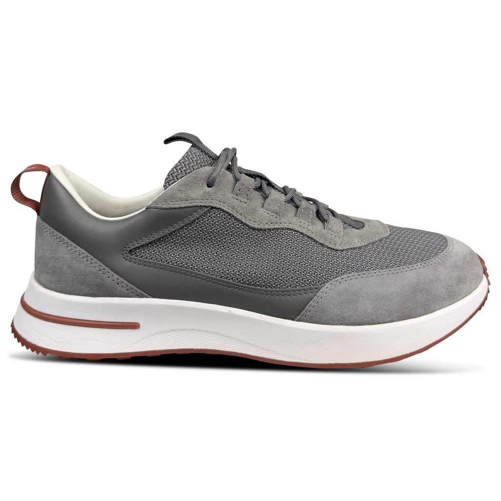 LORO PIANA WEEKEND WALK GREY TRAINER  - UK 9 (Fits 9.5) | PRE OWNED