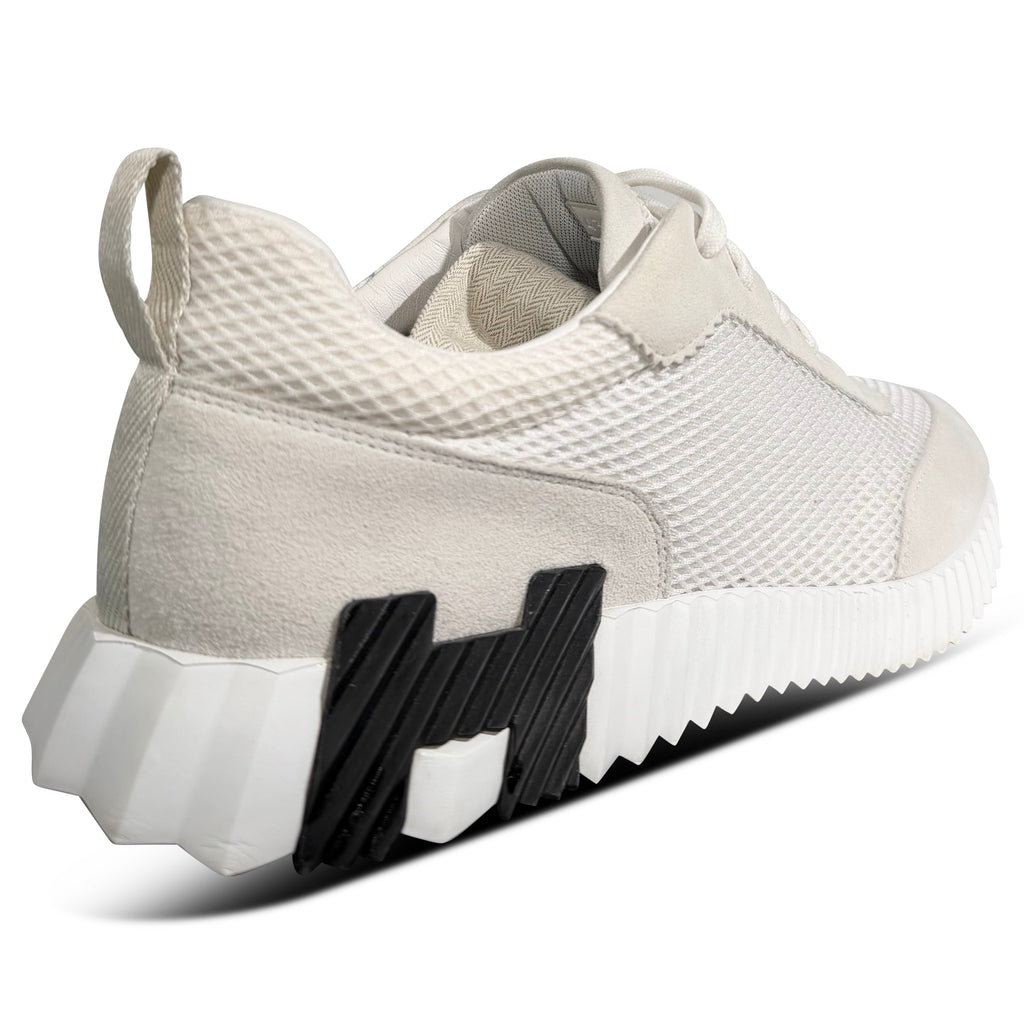 HERMES BOUNCING SNEAKER WHITE  - UK 9.5 (FIt 10) | PRE OWNED
