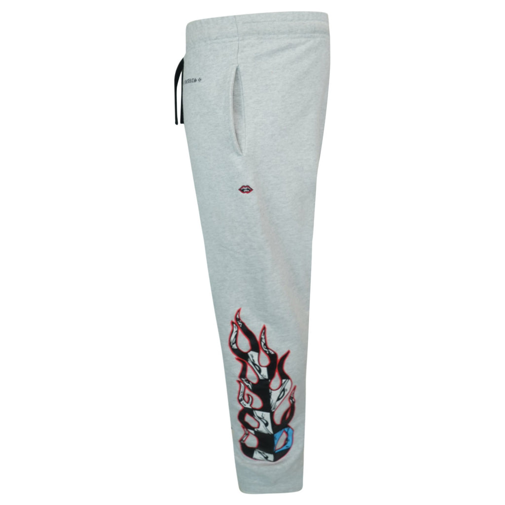 CHROME HEARTS GREY MATTY BOY TRACK PANTS - LARGE (Fit Medium) | PRE OWNED