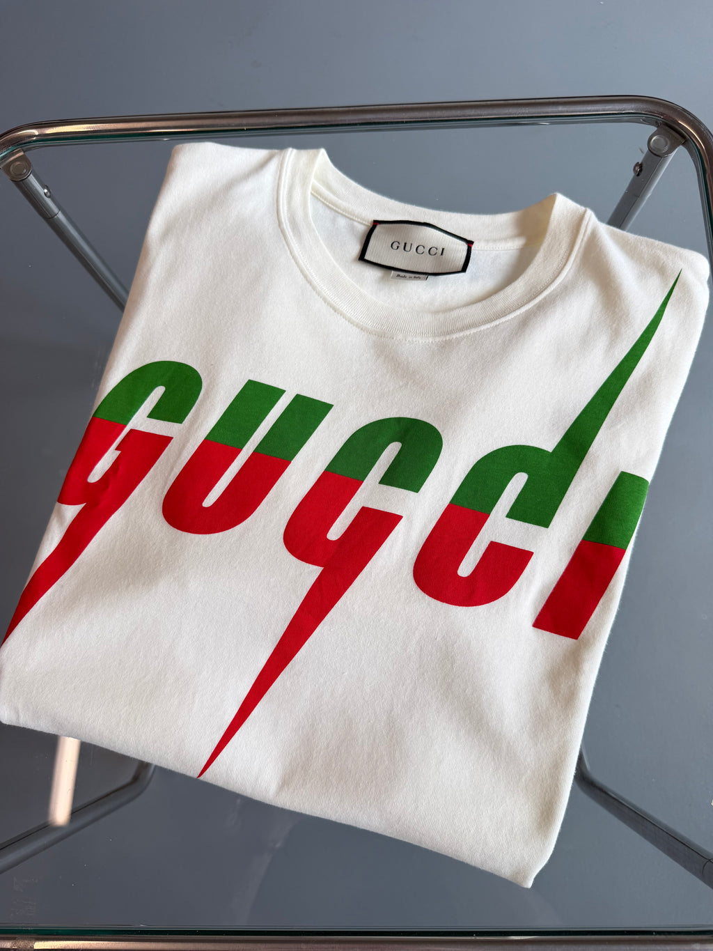 GUCCI BLADE T SHIRT - SMALL (Fits Large) | PRE OWNED