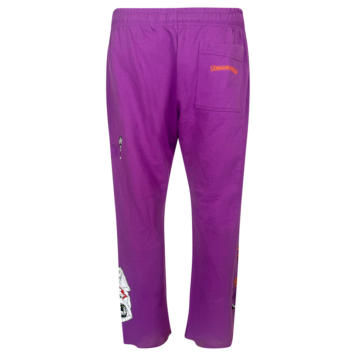 CHROME HEARTS MATTY BOY TRACK PANTS PURPLE - LARGE | PRE OWNED