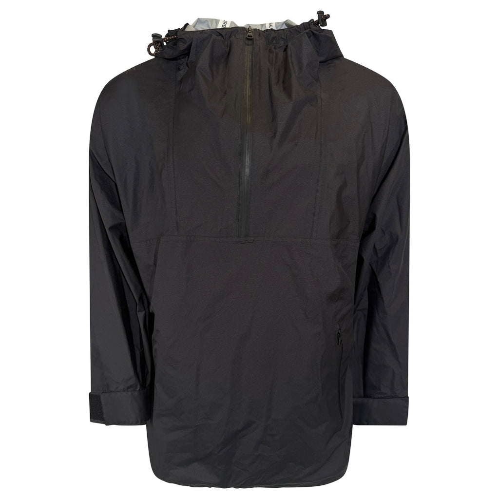 BURBERRY BLACK WINDBREAKER - LARGE (Fits XL) | PRE OWNED