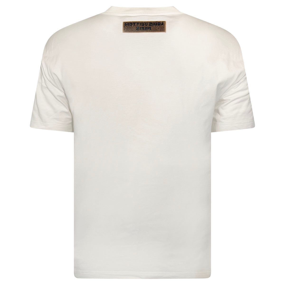 LOUIS VUITTON T SHIRT WHITE SEQUIN T SHIRT - LARGE | PRE OWNED