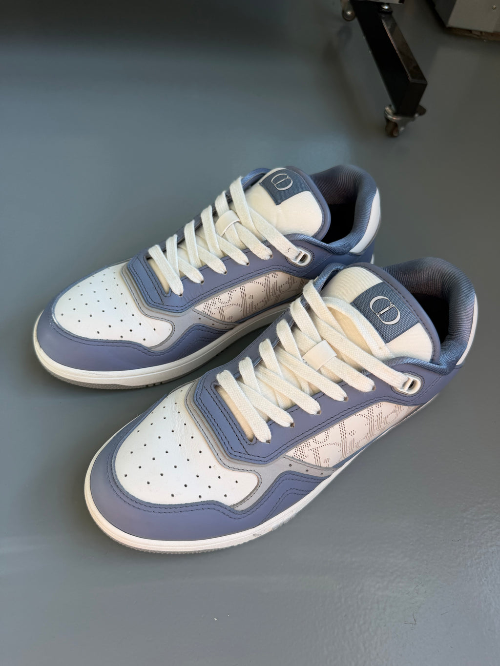 DIOR B27 SNEAKER LIGHT BLUE TRAINER - UK 7 (41) | PRE OWNED