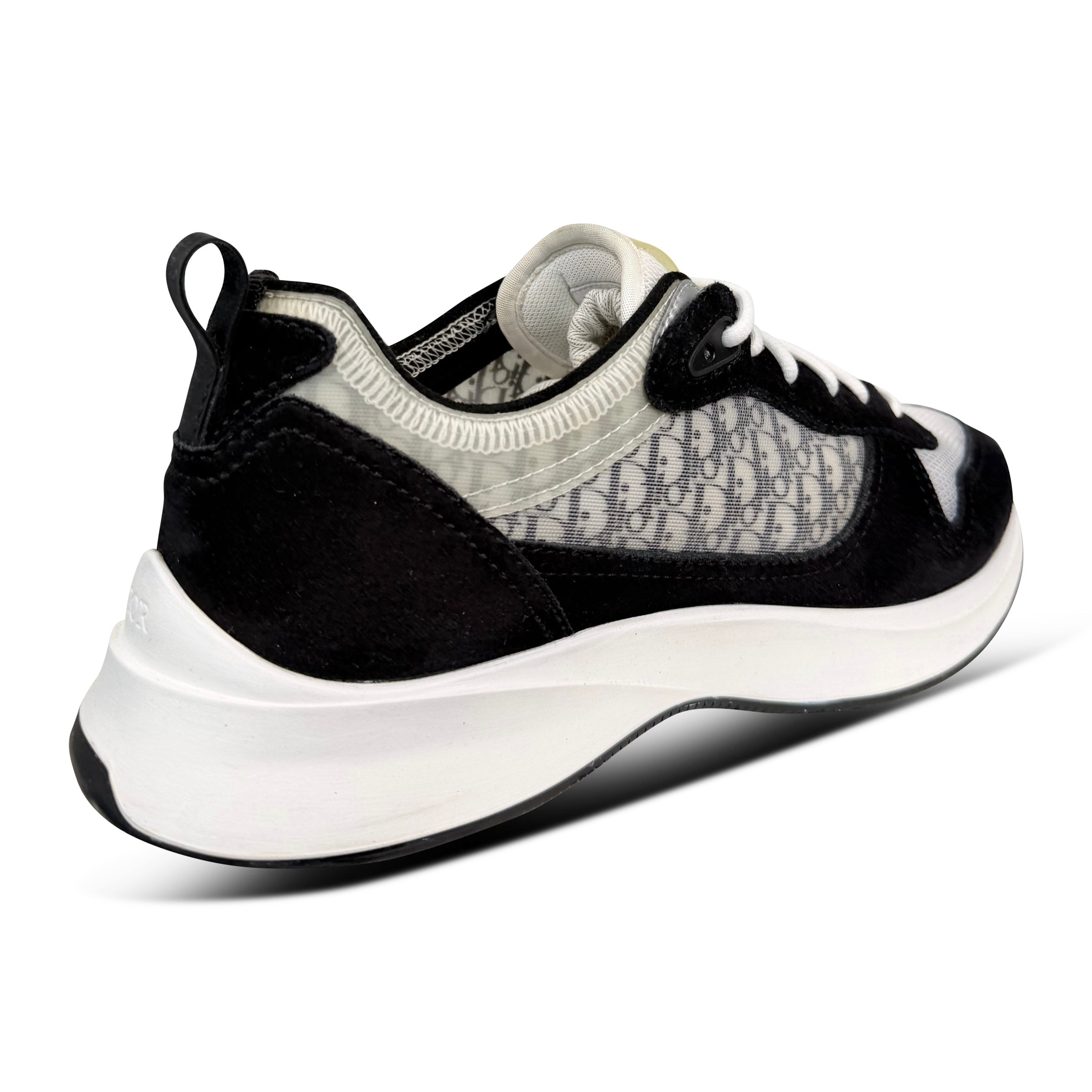 DIOR B25 BLACK / WHITE SNEAKER - UK 7.5 (41.5) | PRE OWNED