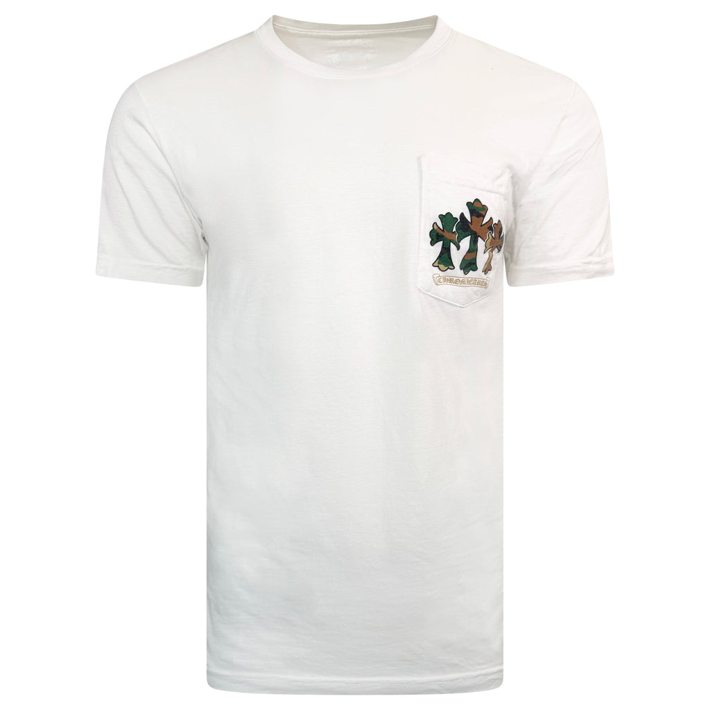 CHROME HEARTS WHITE T SHIRT - LARGE (Fits Medium) | PRE OWNED
