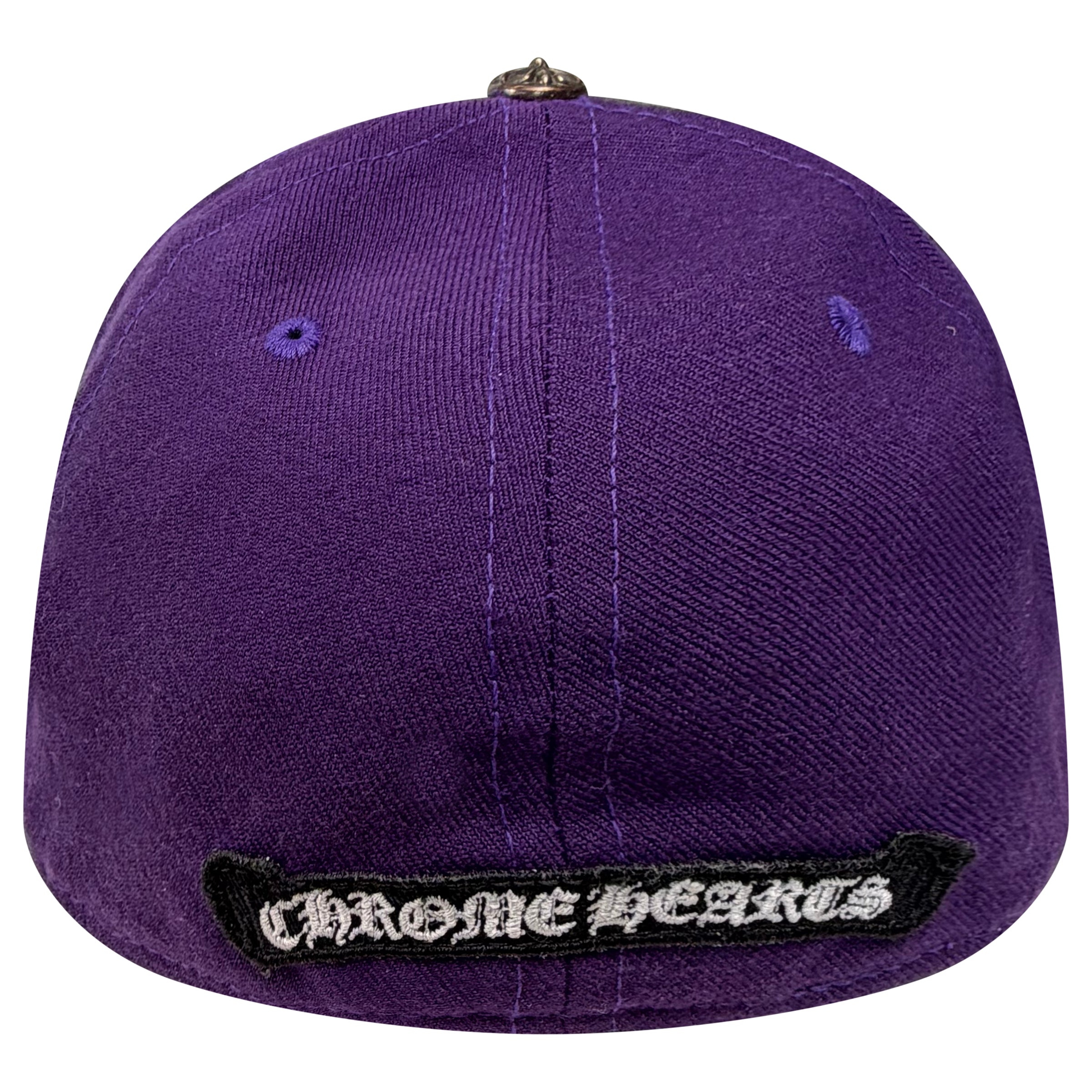 CHROME HEARTS PURPLE CH HAT - PRE OWNED