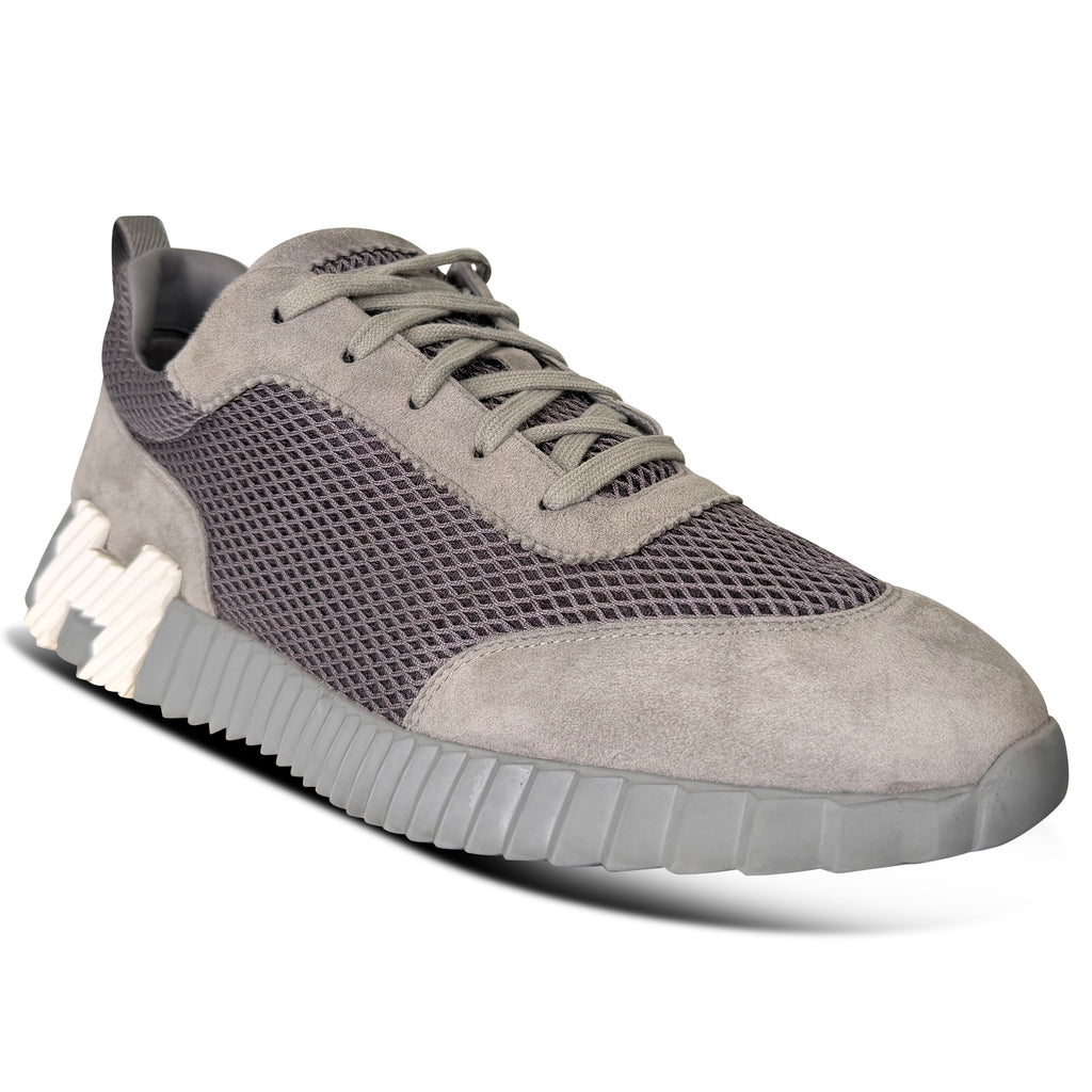 HERMES BOUNCING GREY TRAINER - UK 9 | PRE OWNED