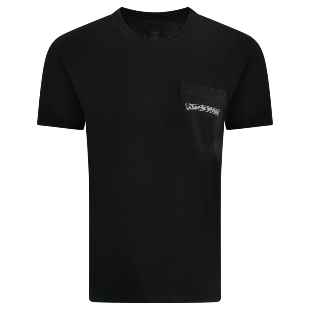 CHROME HEARTS BLACK T SHIRT - LARGE (Fits Medium) | PRE OWNED