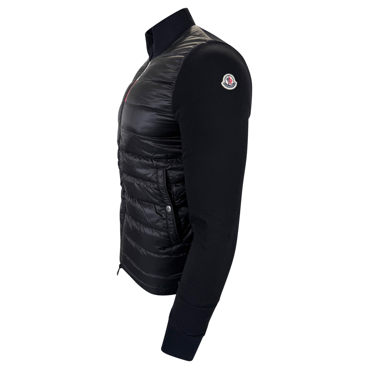 MONCLER MAGLIA CARDIGAN BLACK - SMALL | PRE OWNED