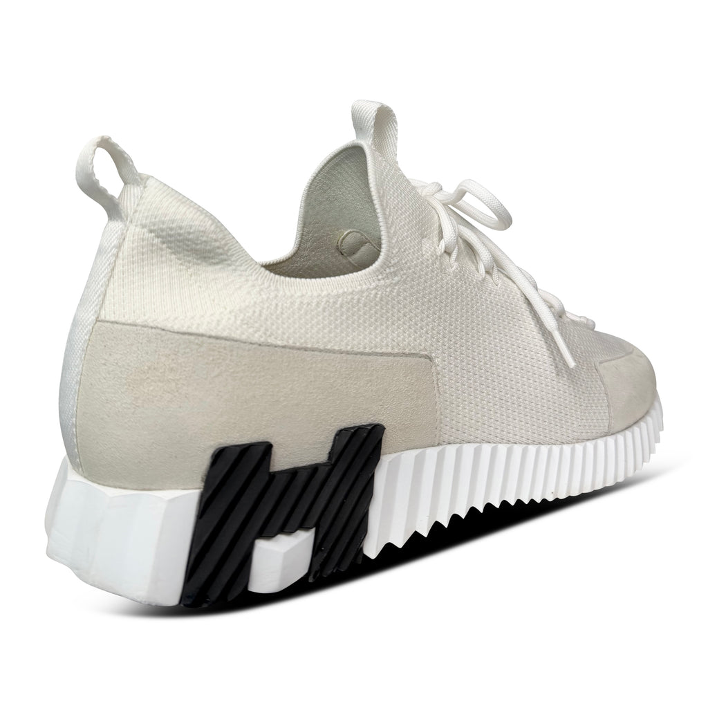 HERMES LIFT SNEAKER WHITE / BEIGE - UK 8 (42)