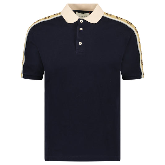 GUCCI POLO NAVY - LARGE