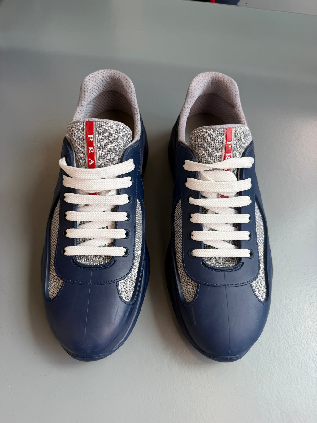PRADA AMERICA CUP NAVY - UK 10 (Fits 11) | PRE OWNED