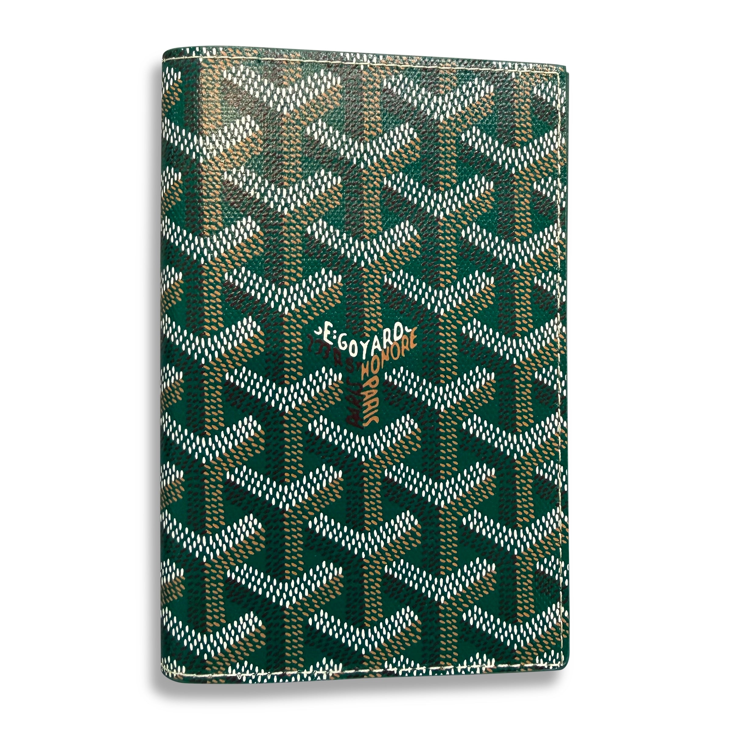 GOYARD GREEN PASSPORT HOLDER | NEW