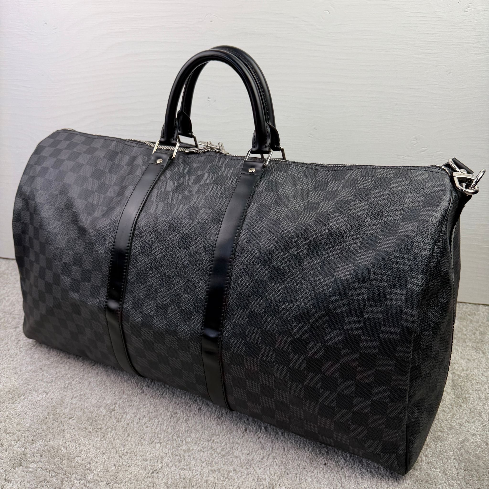 LOUIS VUITTON DAMIER KEEPALL 55 | PRE OWNED