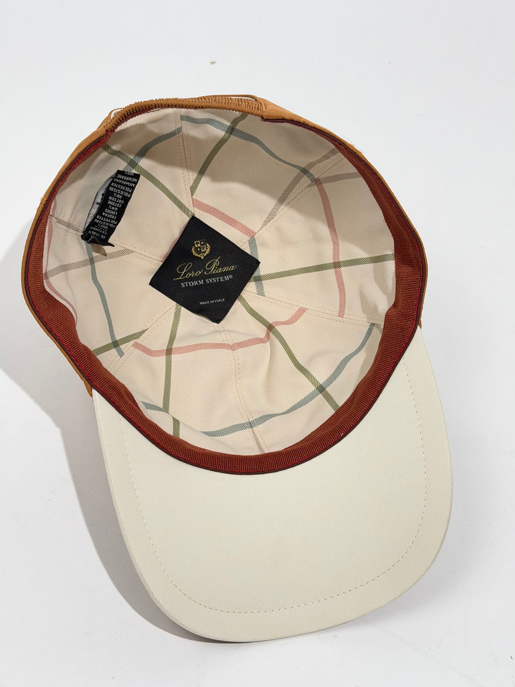 LORO PIANA TAN CAP - LARGE | PRE OWNED