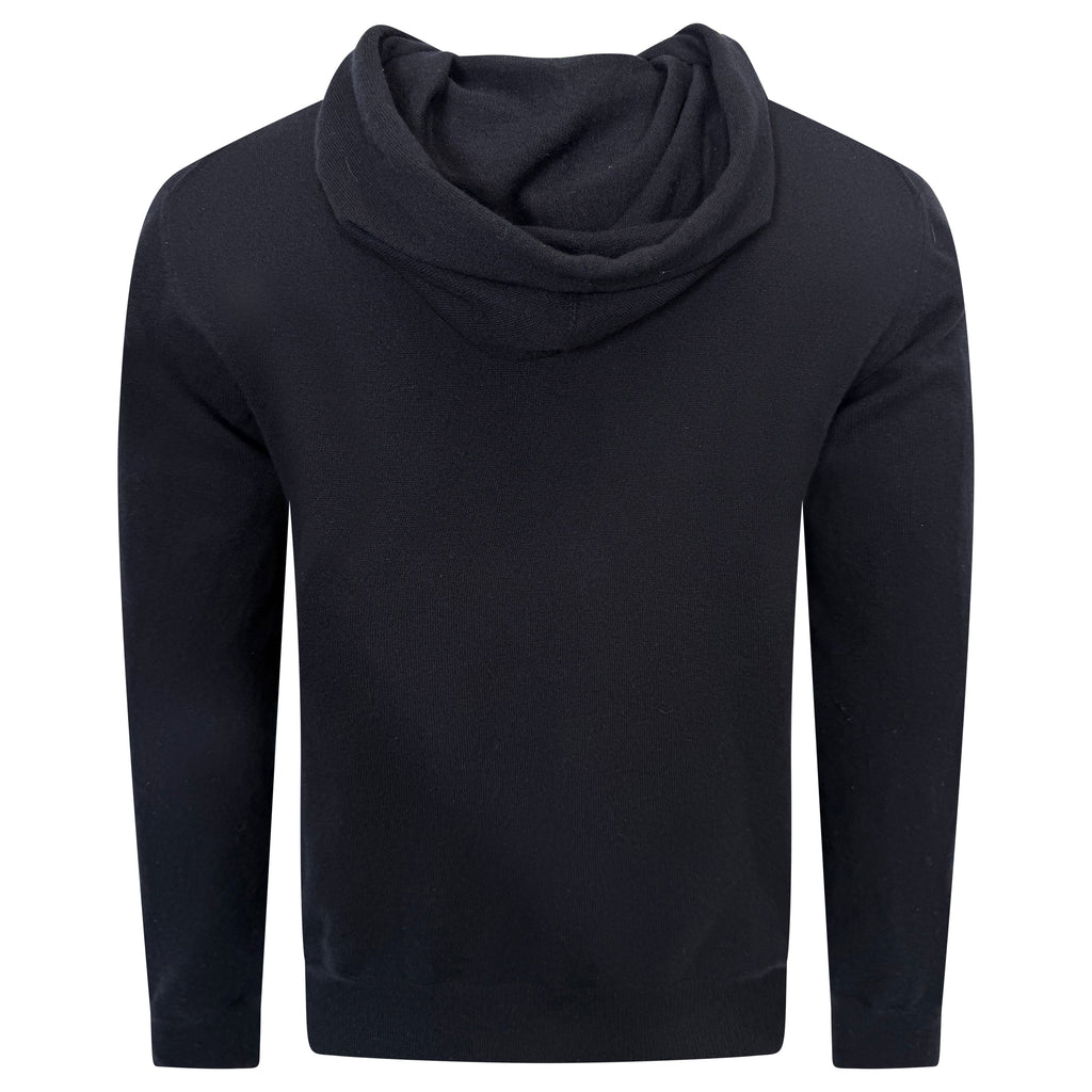 LOUIS VUITTON NAVY LVSE LV EMBOSSED HOODIE NAVY - MEDIUM | PRE OWNED
