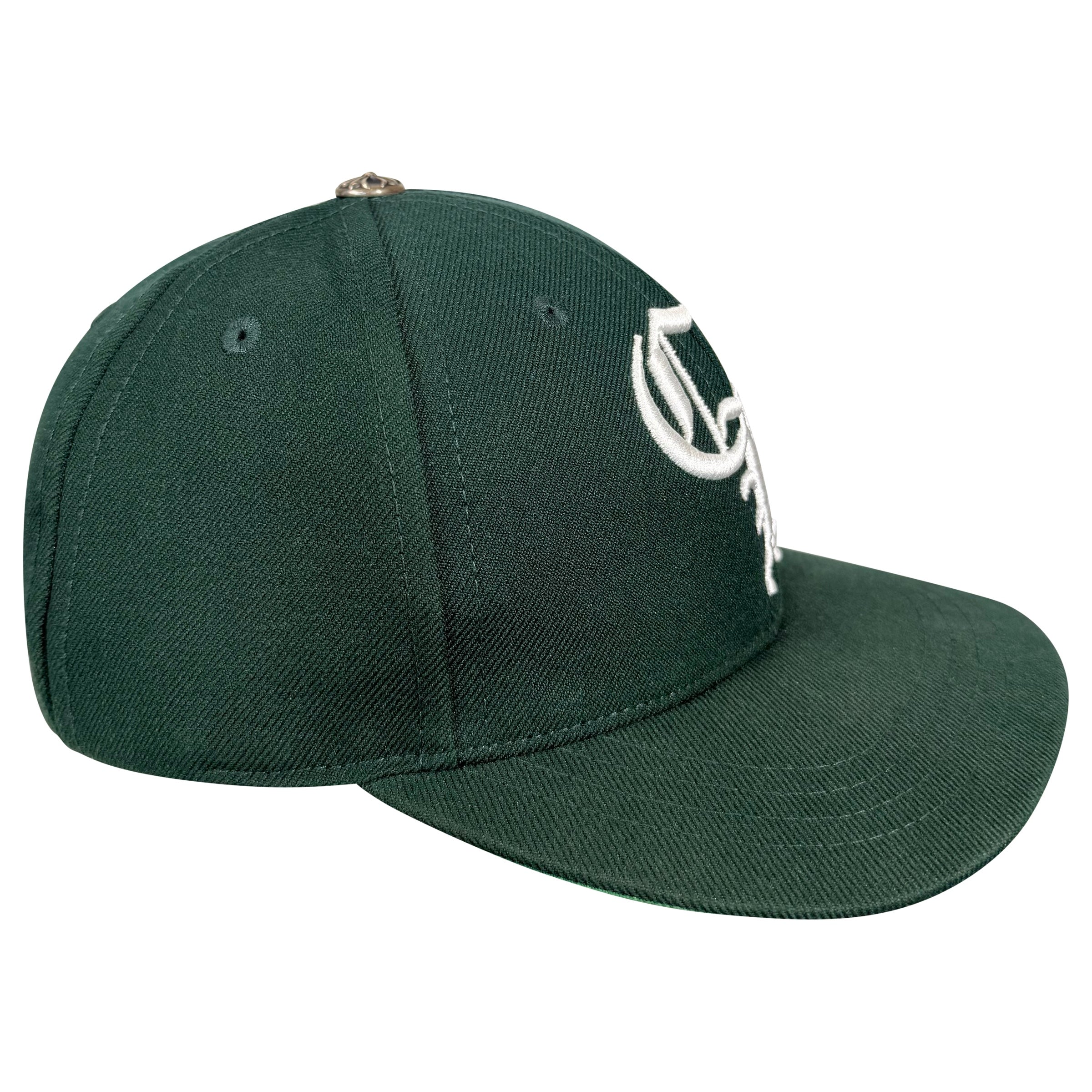 CHROME HEARTS GREEN CH HAT | PRE OWNED