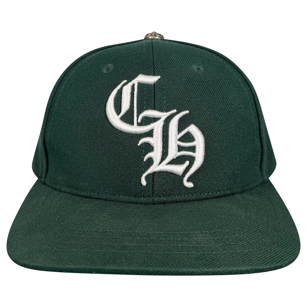 CHROME HEARTS GREEN CH HAT | PRE OWNED