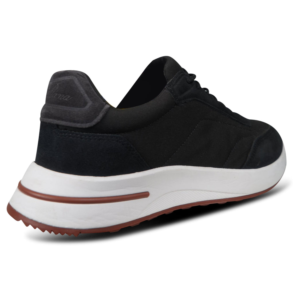 LORO PIANA WEEK END WALK BLACK - UK 7 (Fits 8) | PRE OWNED