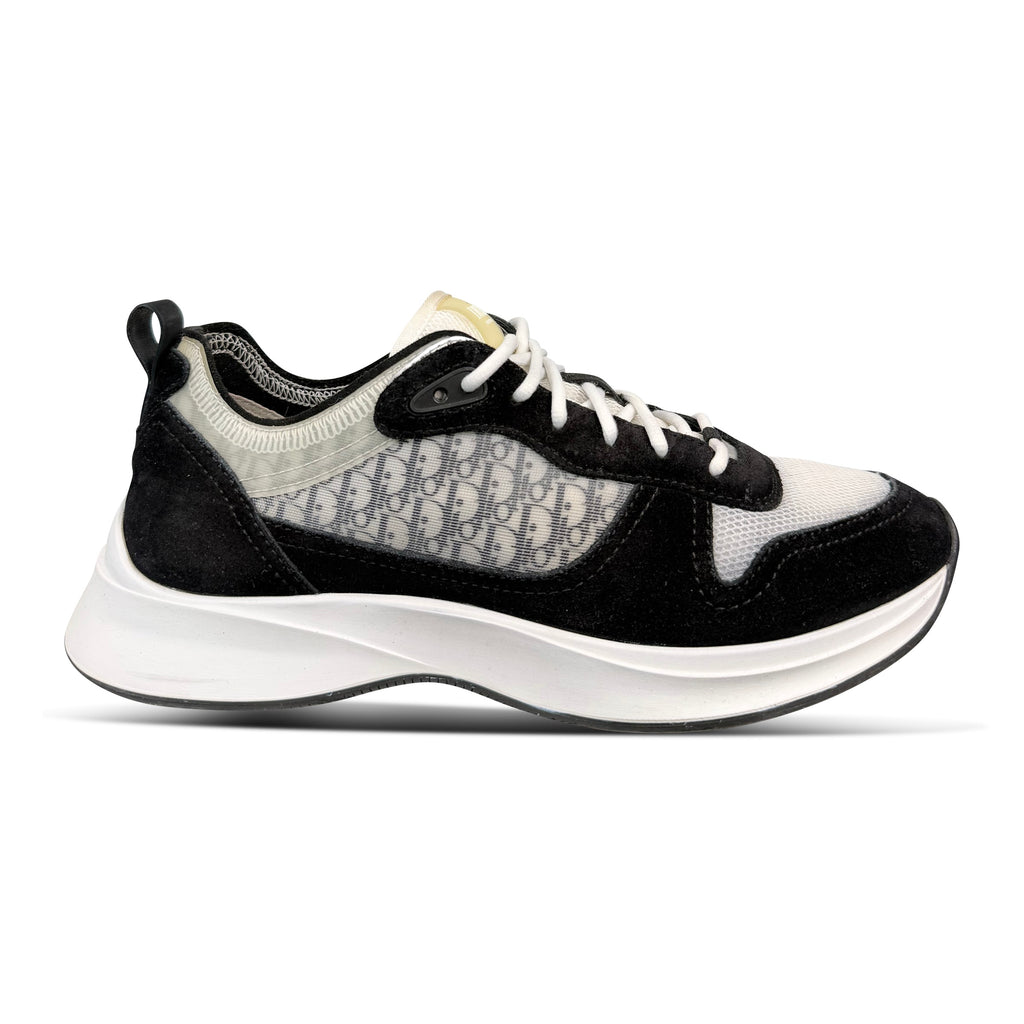 DIOR B25 BLACK / WHITE SNEAKER - UK 7.5 (41.5) | PRE OWNED