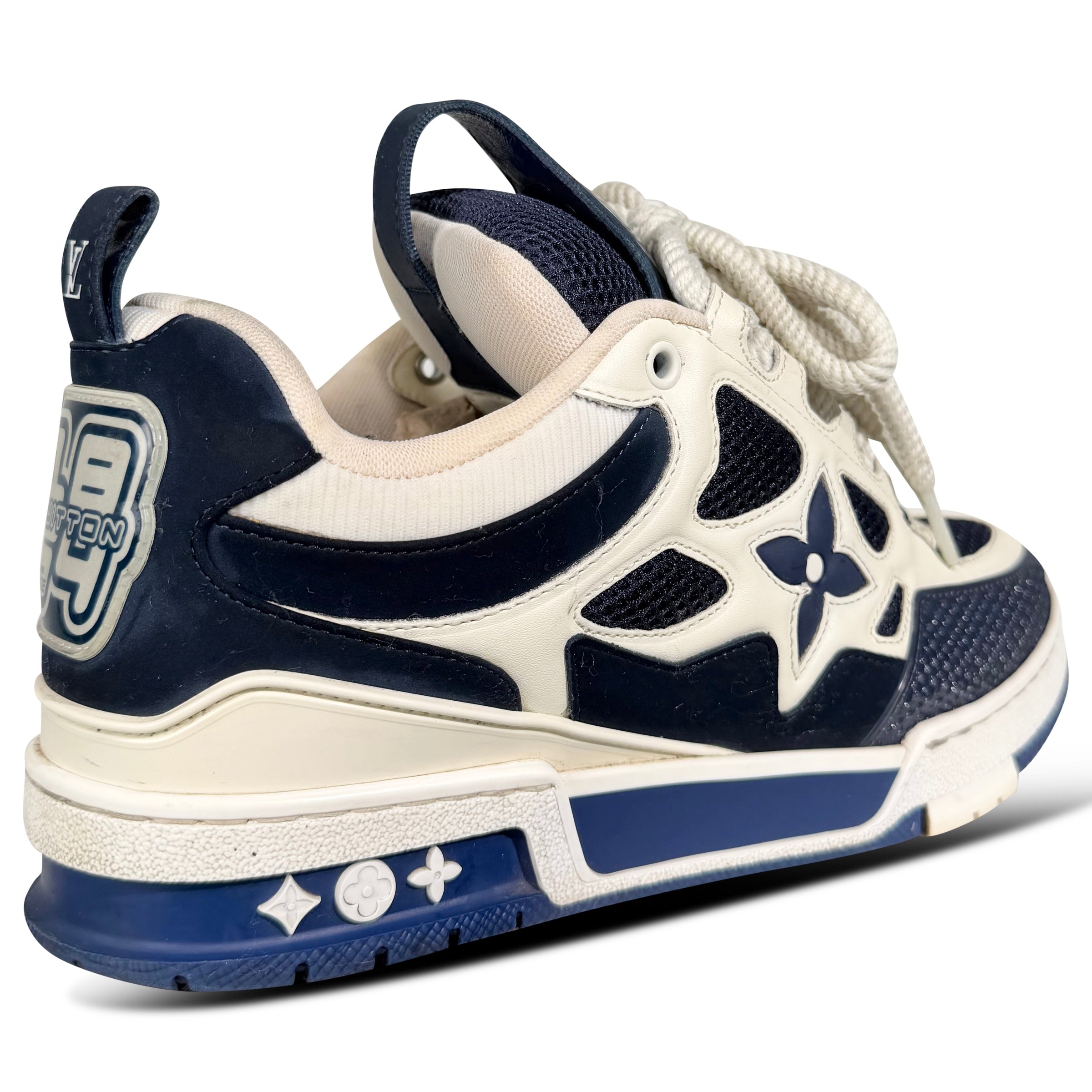 LOUIS VUITTON SKATE SNEAKER NAVY - UK 6.5 (Fit 7.5) | PRE OWNED