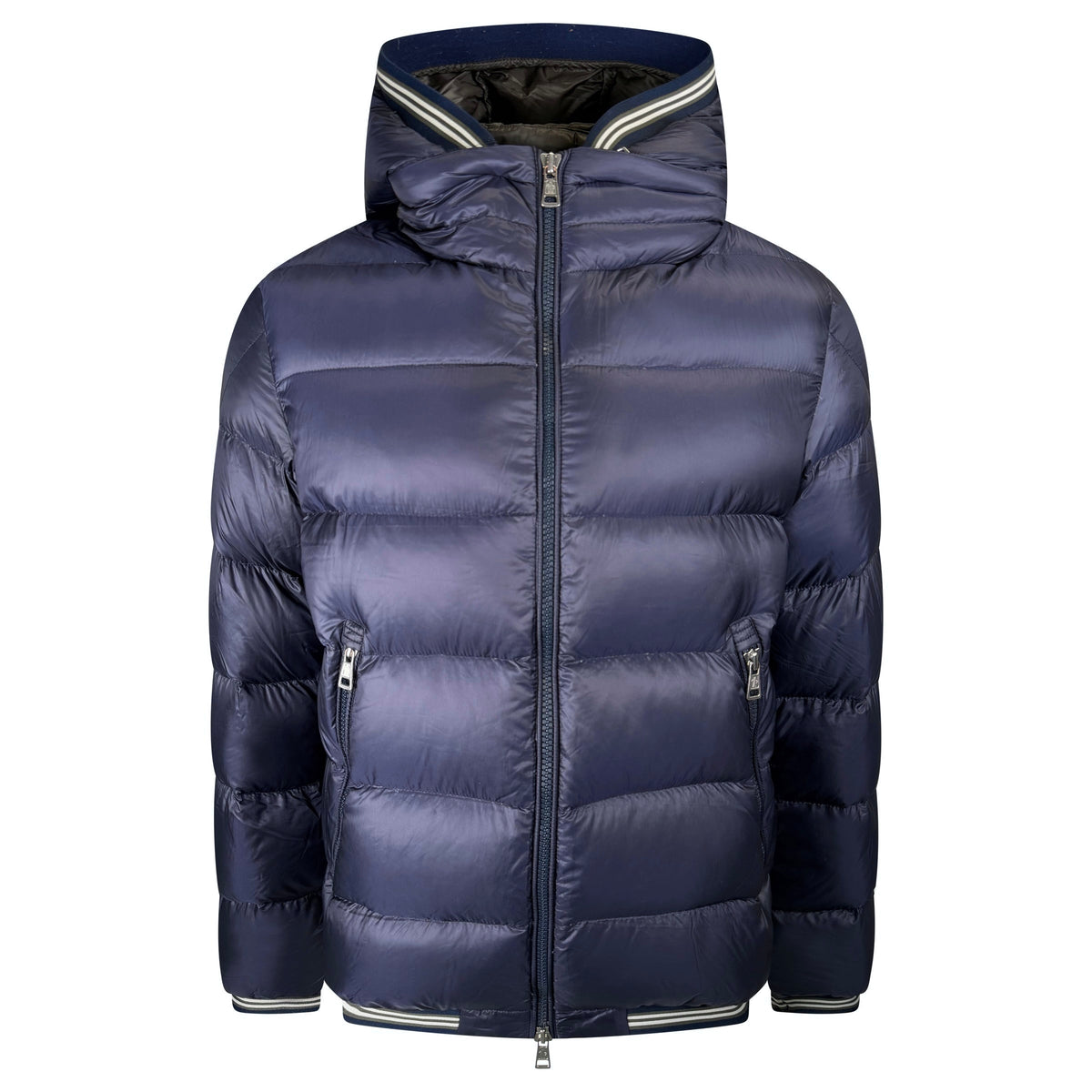 MONCLER NAVY JEANBART GUIBBOTTO JACKET - SIZE 3 (M) | PRE OWNED