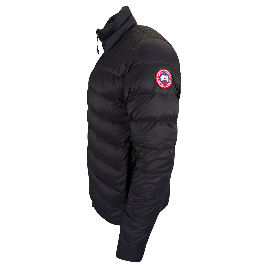 CANADA GOOSE  BLACK DOWN JACKET - LARGE | PRE OWNED