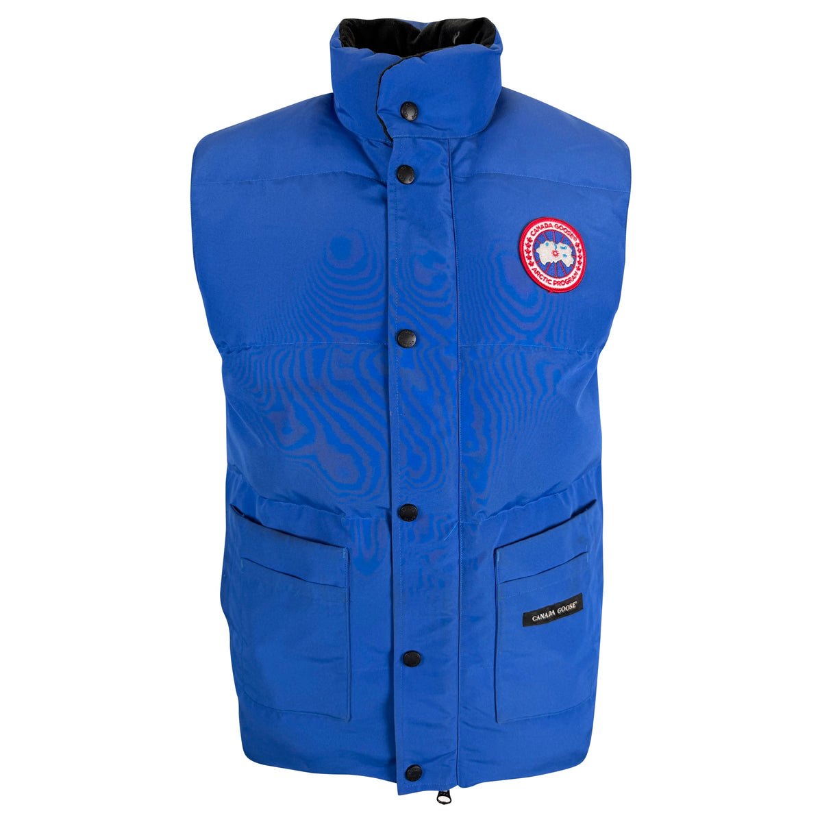 CANADA GOOSE BLUE GILET - LARGE | PRE OWNED