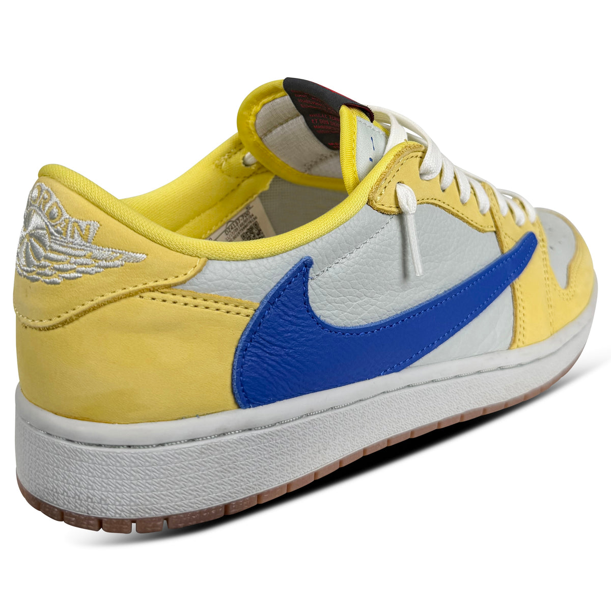 NIKE X TRAVIS SCOT YELLOW TRAINER - UK 7.5 | PRE OWNED