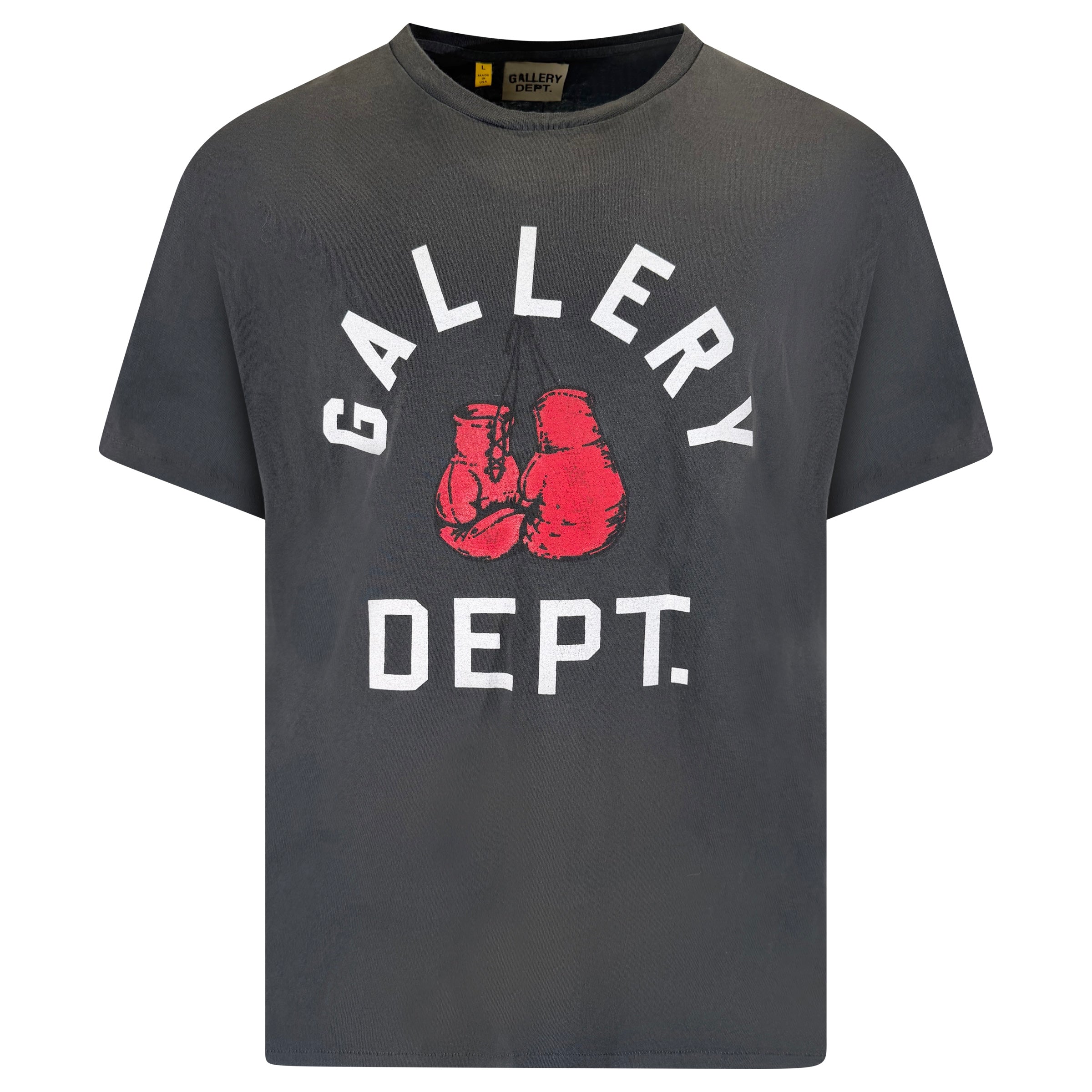 GALLERY DEPT BLACK T SHIRT - LARGE | PRE OWNED