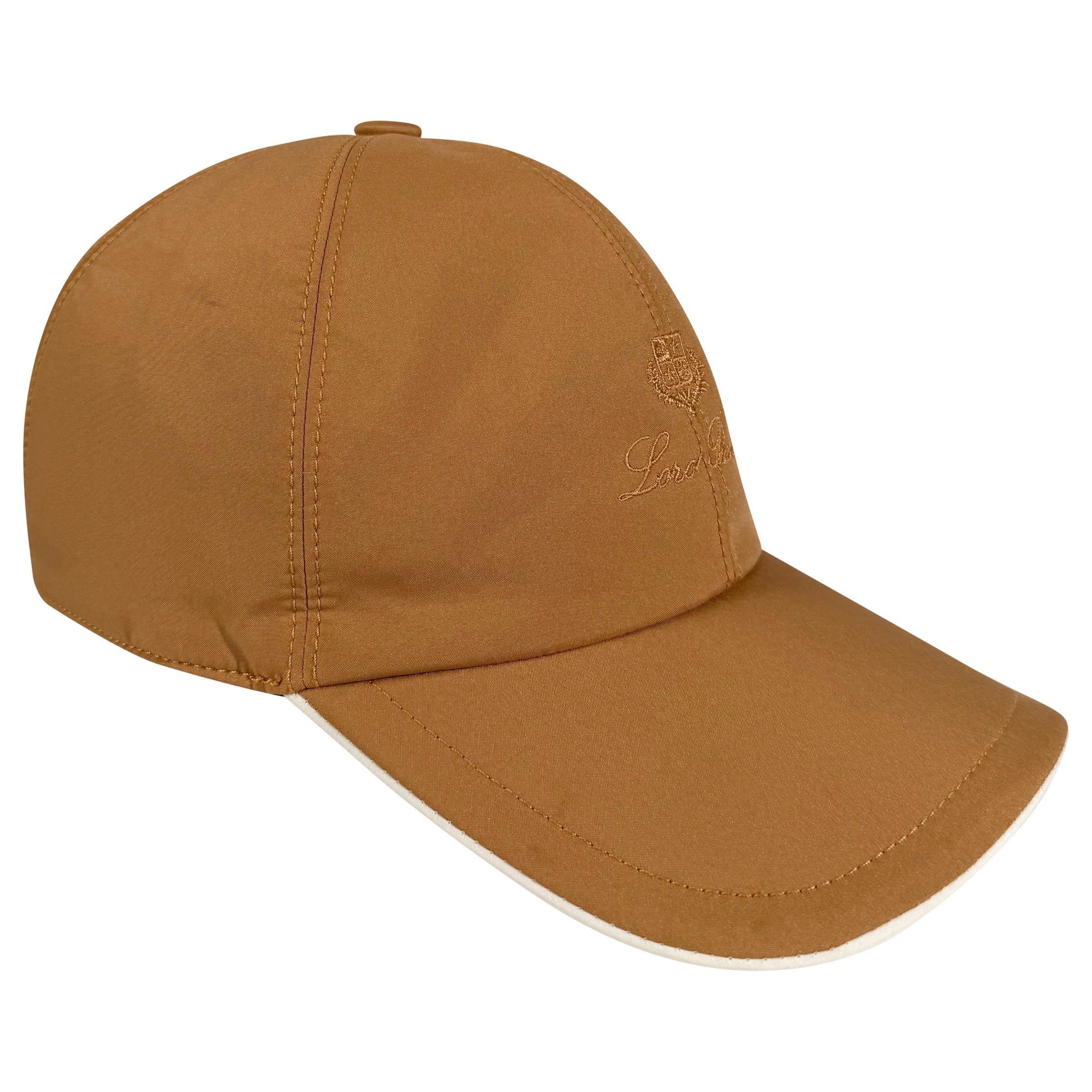 LORO PIANA TAN CAP - LARGE | PRE OWNED