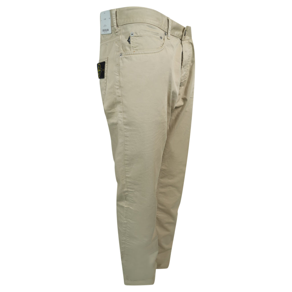 STONE ISLAND CHINO TROUSERS BEIGE - 38W 34L | PRE OWNED
