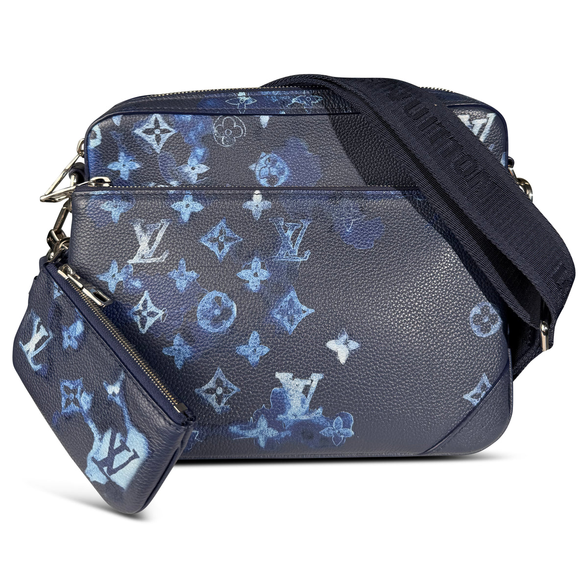 LOUIS VUITTON MONOGRAM INK WATER COLOUR TRIO MESSENGER BAG | PRE OWNED