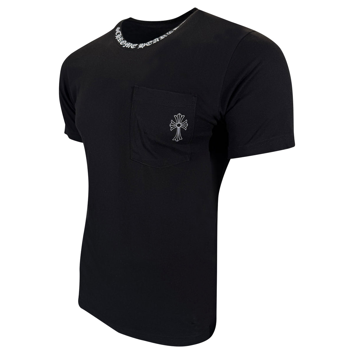 CHROME HEARTS LOGO BLACK T SHIRT - MEDIUM | PRE OWNED
