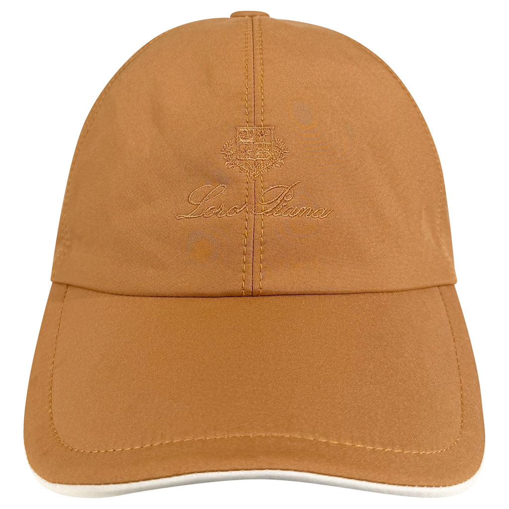 LORO PIANA TAN CAP - LARGE | PRE OWNED