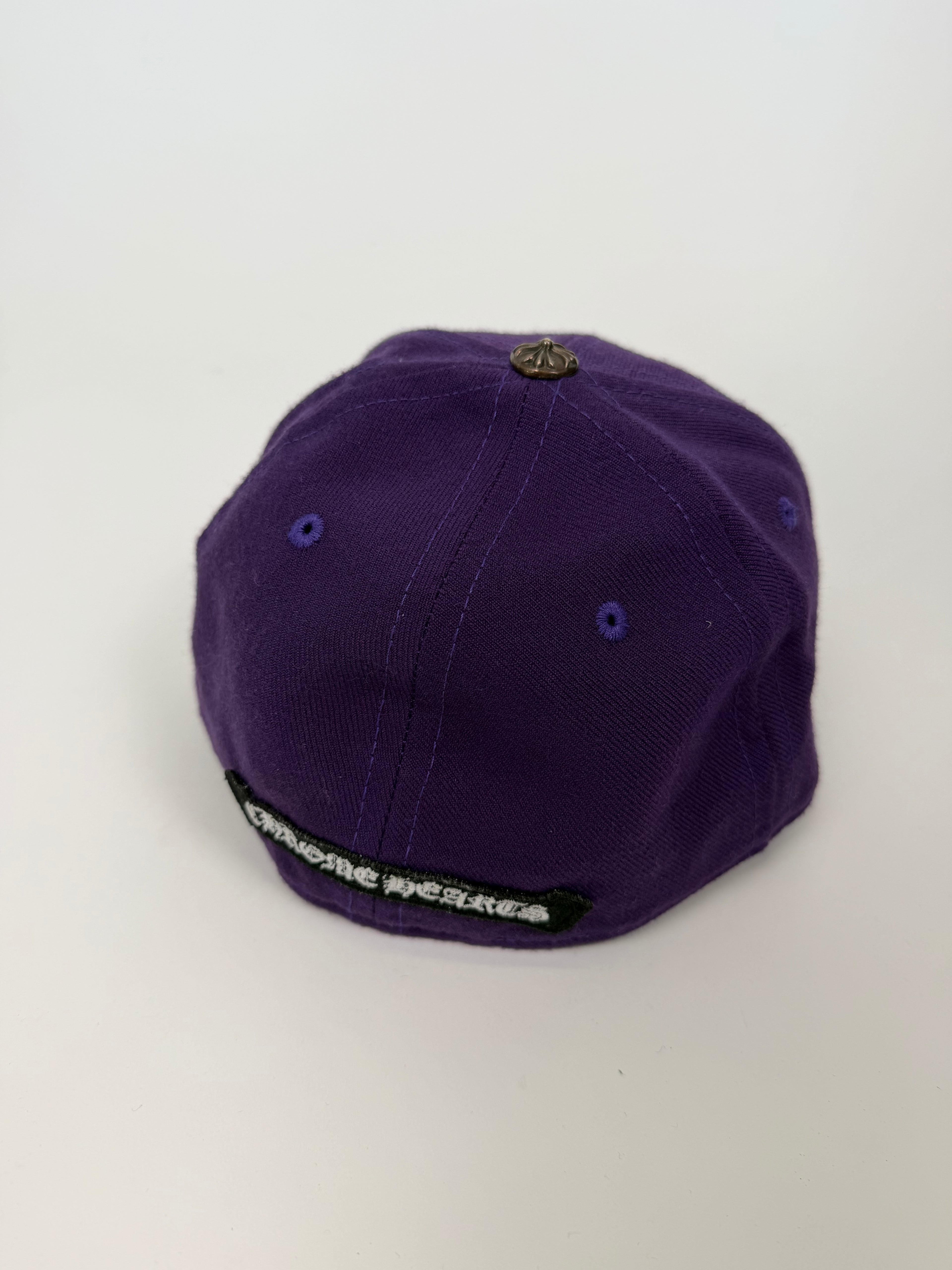 CHROME HEARTS PURPLE CH HAT - PRE OWNED