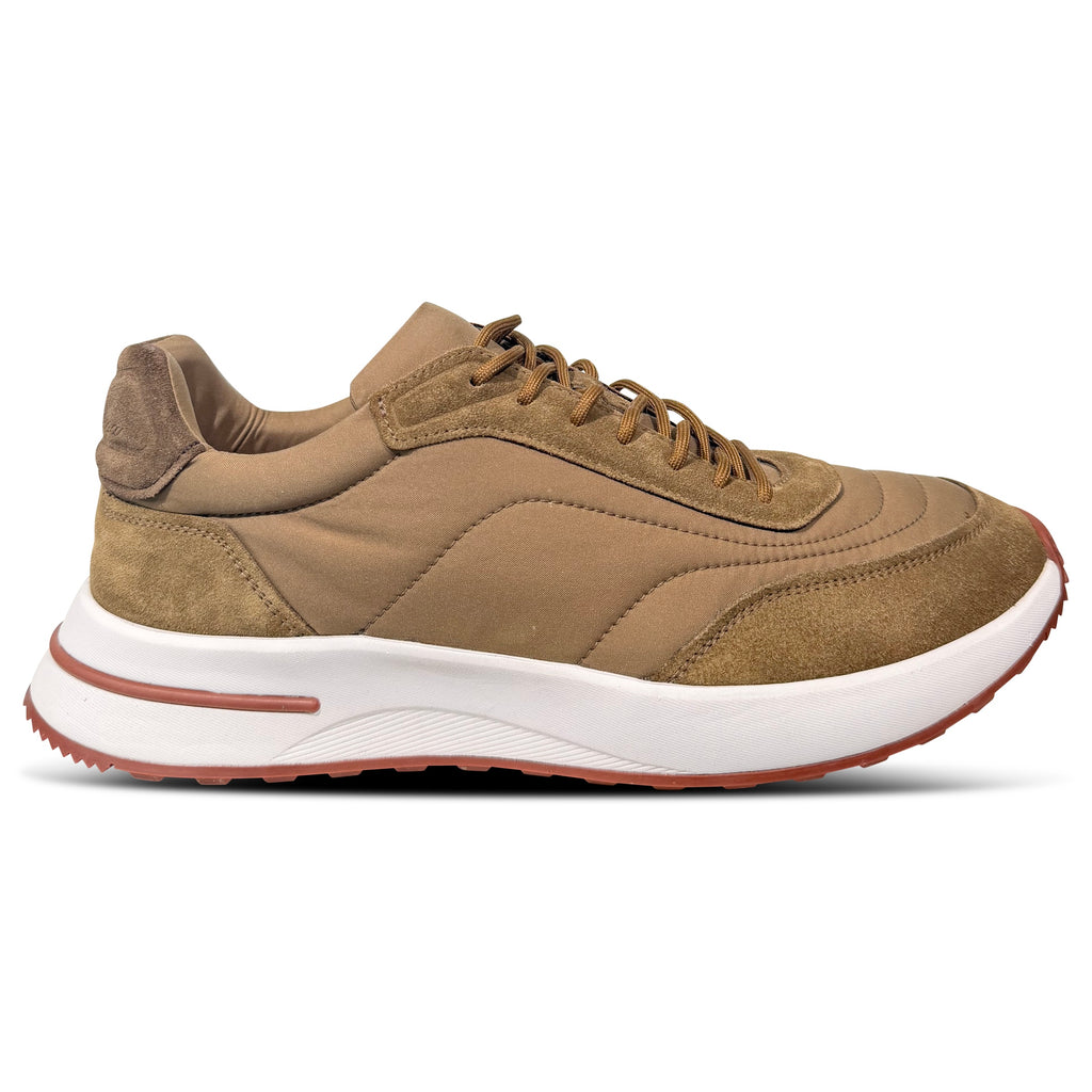 LORO PIANA WEEK END WALK BEIGE / BROWN - UK 8 (Fits 8.5) | PRE OWNED