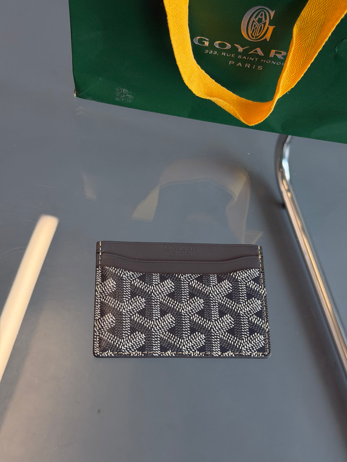 GOYARD GREY CARD HOLDER | PRE OWNED