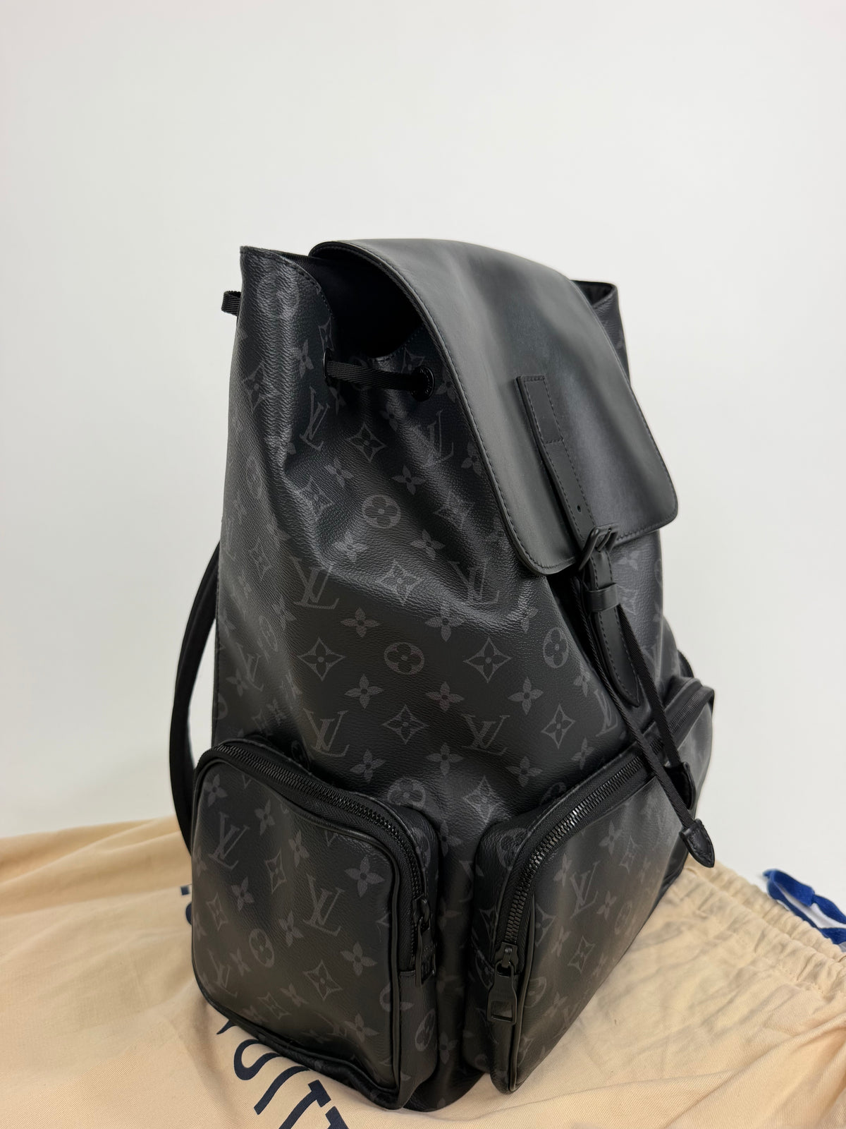 LOUIS VUITTON ECLIPSE MONOGRAM TRIO RUCKSACK | PRE OWNED