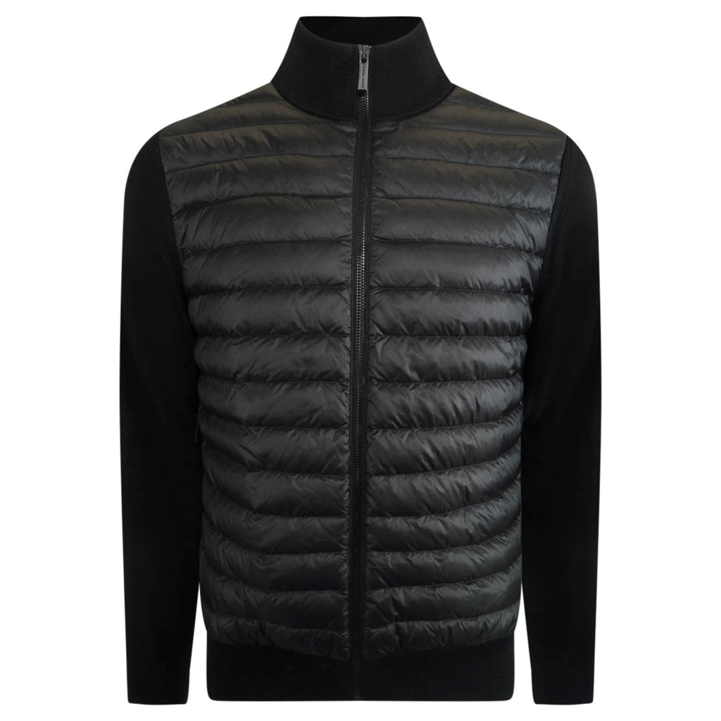 CANADA GOOSE BLACK HYBRIDGE JACKET - LARGE | PRE OWNED | PRE OWNED