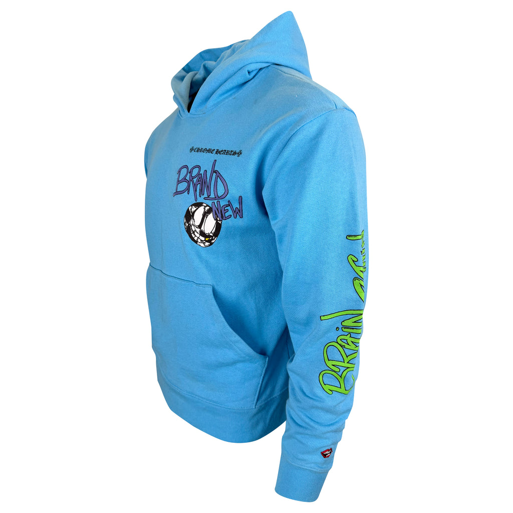 CHROME HEARTS LIGHT BLUE MATTY BOY HOODIE - SMALL | PRE OWNED