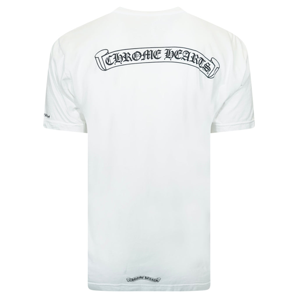 CHROME HEARTS WHITE LOGO T SHIRT- XL | NEW