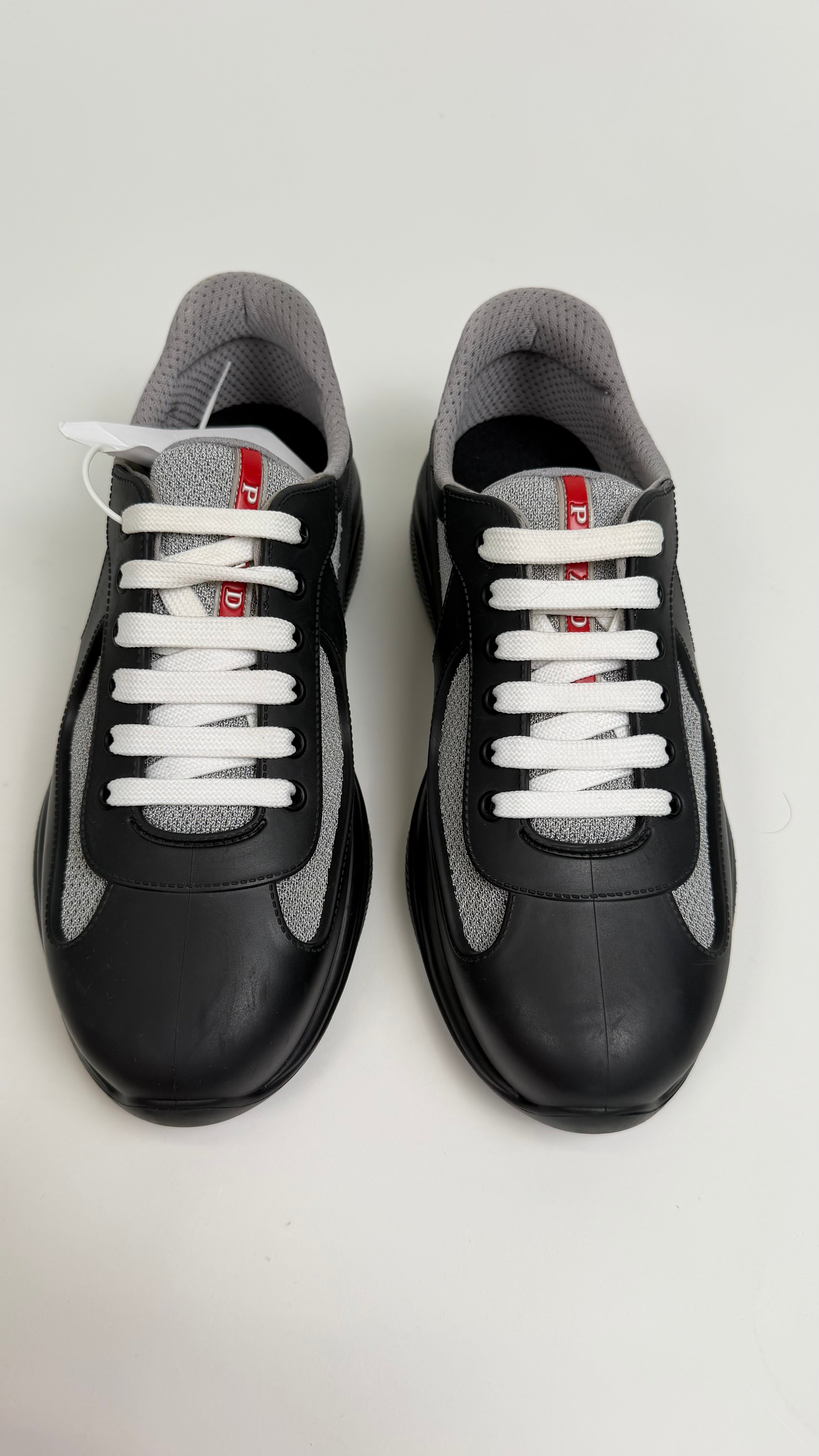 PRADA AMERICA CUP BLACK - UK 6 (Fits 7) | NEW