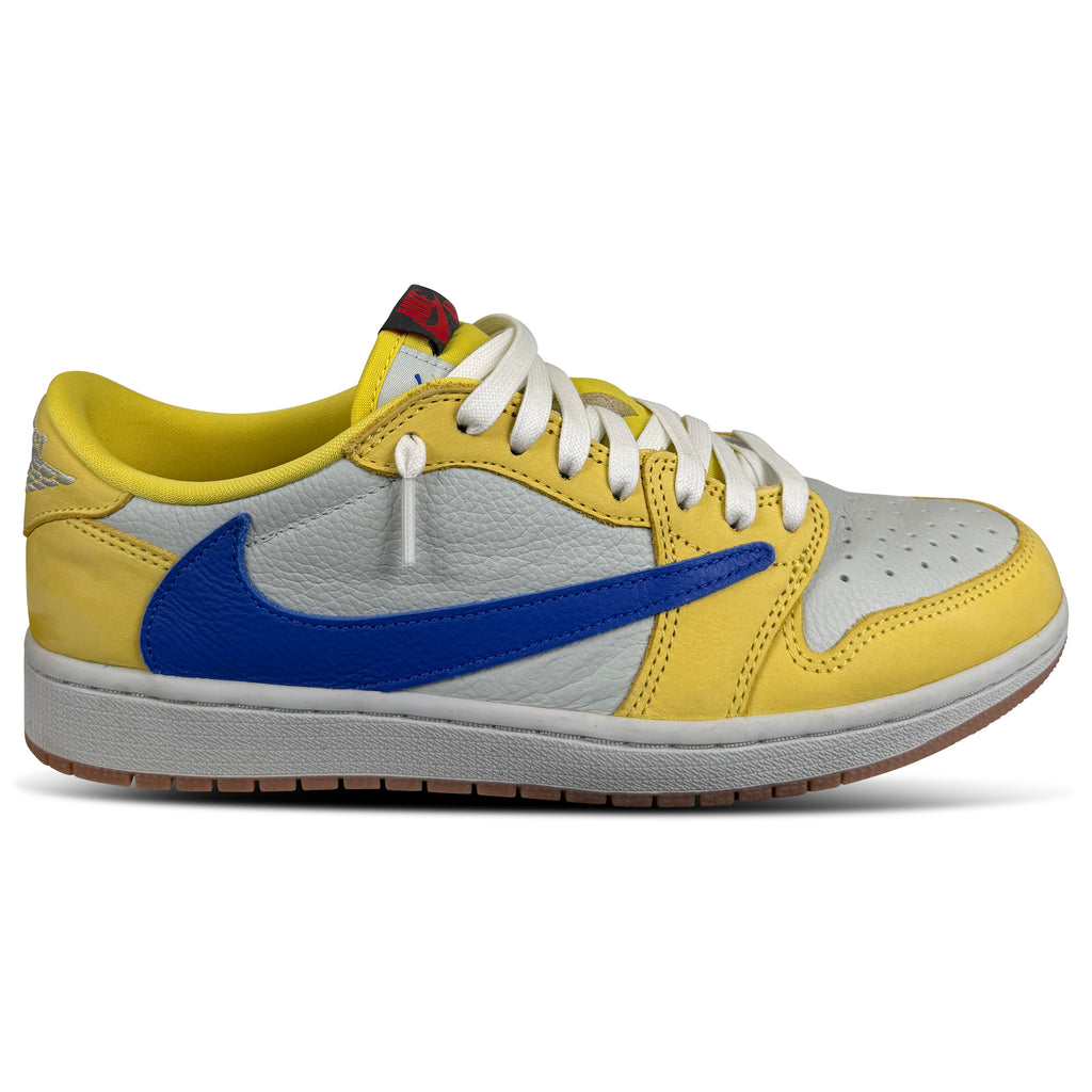 NIKE X TRAVIS SCOT YELLOW TRAINER - UK 7.5 | PRE OWNED