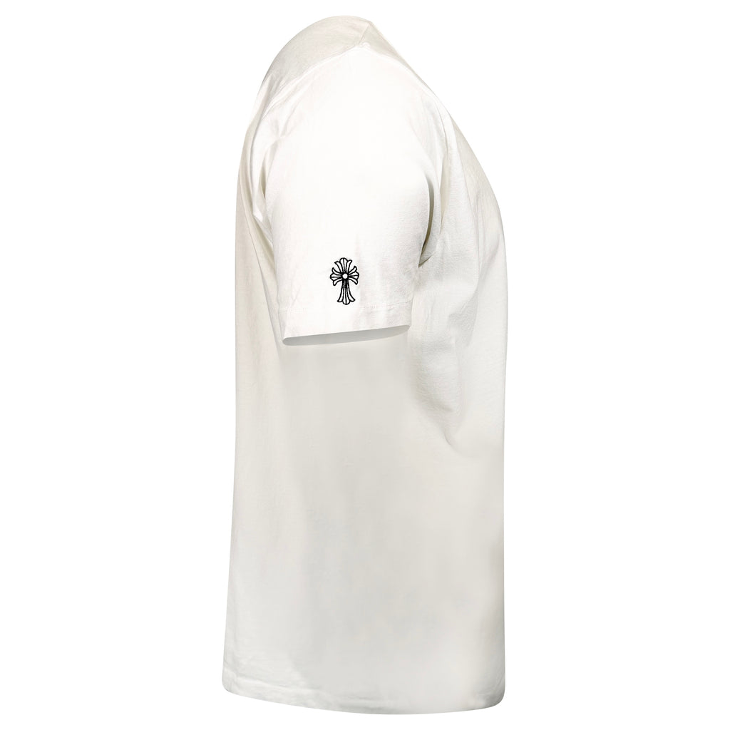 CHROME HEARTS EYE POCKET WHITE T SHIRT - XXL | PRE OWNED